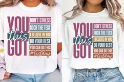 Test Day Png, Teacher Coquette Design PNG, SVG File Product Image 3