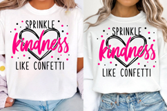 Sprinkle Kindness Like Confetti SVG PNG, Anti Bullying Png Product Image 3