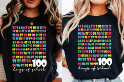100 Days Math Numbers svg png ,100 Days Of School Svg Product Image 3
