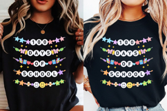 100 Days of School Friendship Bracelets SVG PNG Product Image 3