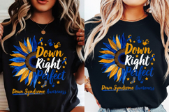Down Syndrome Sunflower PNG , Rock Your Socks Awareness PNG Product Image 2