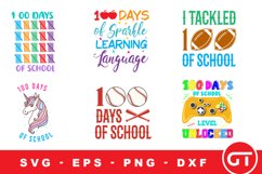 100 Days Of School Design svg Bundle for teacher and school Product Image 6