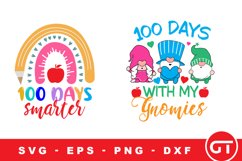 100 Days Of School Design svg Bundle for teacher and school Product Image 7