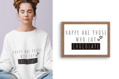 Chocolate SVG, Chocolate T-shirt SVG, T-shirt Sublimation Product Image 1