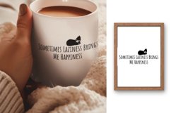 Lazy Sloth Quote, Sloth Quote, Lazy Quote, Lazy Mug Quote Product Image 1