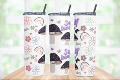 Mushroom Tumbler Wrap, Colourful Tumbler Wrap, Tumbler Wrap Product Image 1