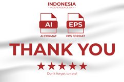 Indonesian Independence Day Landscape Banner Template Product Image 2