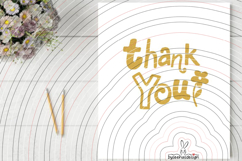 Thank You Cutting File SVG DXF Product Image 5