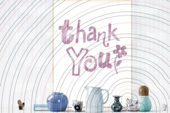 Thank You Cutting File SVG DXF Product Image 3