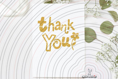 Thank You Cutting File SVG DXF Product Image 2