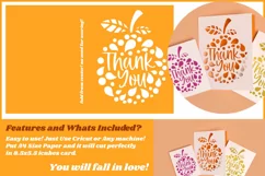 Thank You cricut card