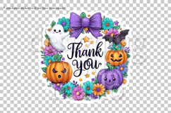 Halloween Stickers, Halloween Thank You Stickers, Business 1 Product Image 2
