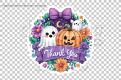 Halloween Stickers, Halloween Thank You Stickers, Business 1 Product Image 3