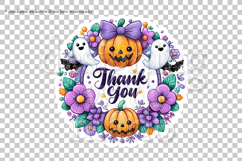 Halloween Stickers, Halloween Thank You Stickers, Business 1 Product Image 4