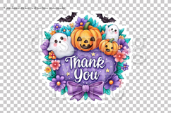Halloween Stickers, Halloween Thank You Stickers, Business 1 Product Image 5