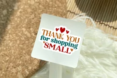 Thank You For Shopping Stickers PNG Product Image 2
