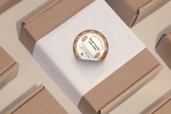 Vintage Thank you sticker for Small Business Canva Template Product Image 3