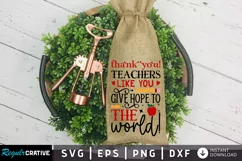 Thank You Teachers Like You SVG, School SVG Design Product Image 1