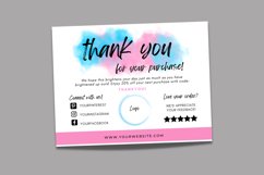 Watercolor Thank You Card Business Templates Product Image 6