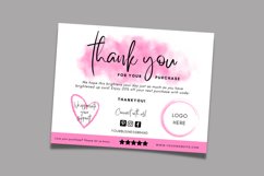 Watercolor Thank You Card Business Templates Product Image 5