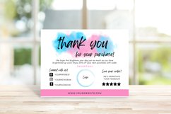 Watercolor Thank You Card Business Templates Product Image 9