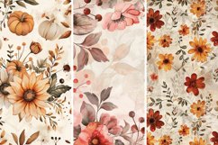 Thankful Bloom Digital Paper Bundle Product Image 5