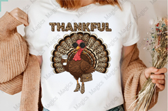 Thankful Chic Turkey PNG Product Image 3