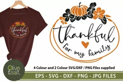 thankful for my family svg