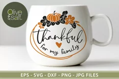 thankful mug png