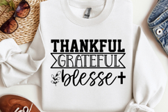 Thankful grateful blesse SVG, Christian SVG Product Image 1