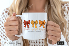 Coquette Thankful Grateful Blessed PNG Product Image 2
