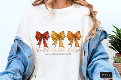 Coquette Thankful Grateful Blessed PNG Product Image 5