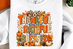 Thankful Grateful Blessed Png Product Image 1
