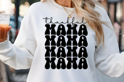 Thankful mama SVG, Thankful mama SVG Product Image 1