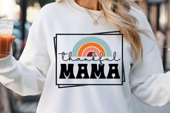 Thankful mama SVG, Thankful mama SVG Product Image 1