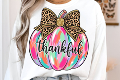 Brushtroke Pumpkin Season PNG Product Image 2