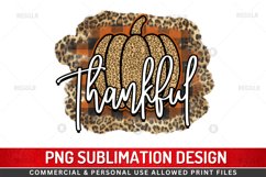 Thankful Sublimation PNG Product Image 1
