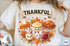 Thankful Thanksgiving Dinner PNG Product Image 1