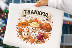 Thankful Thanksgiving Dinner PNG Product Image 2