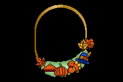 Thanksgiving and autumn blank frame decorative Product Image 2