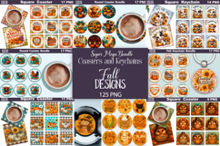 Thanksgiving Sublimation Bundle | Fall Pumpkin Animals Product Image 1