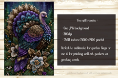 Thanksgiving Garden Flag, Christmas Turkdy Garden Flag, d16 Product Image 2