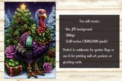 Thanksgiving Garden Flag, Christmas Turkdy Garden Flag, d17 Product Image 2