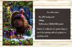 Thanksgiving Garden Flag, Christmas Turkdy Garden Flag, d8 Product Image 2