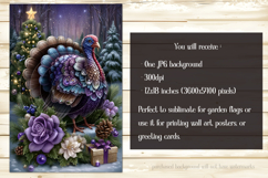 Thanksgiving Garden Flag, Christmas Turkdy Garden Flag, d9 Product Image 2