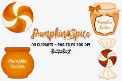 Autumn Fall Clip Arts, thanksgiving illustrations, graphics Product Image 1