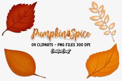 Autumn Fall Clip Arts, thanksgiving illustrations, graphics Product Image 1