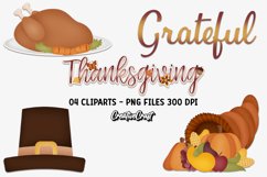 Thanksgiving Clip Art, autumn fall graphics, illustrations Product Image 1