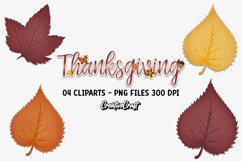 Thanksgiving Clip Art, autumn fall graphics, illustrations Product Image 1