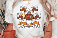 Thanksgiving Cooking Crew Png Product Image 2